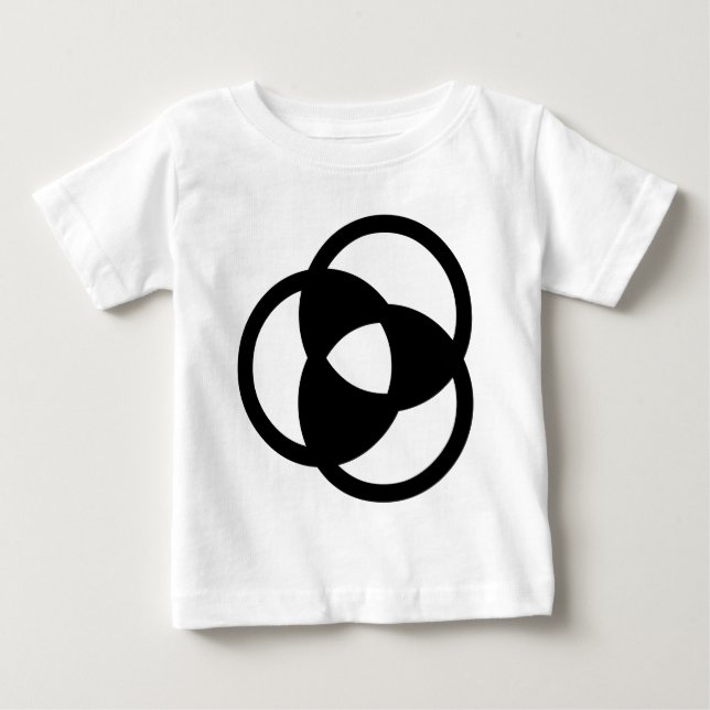 T-shirt Pour Bébé Cercle de culture 05 (Devant)