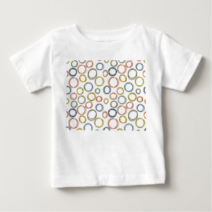 T-shirt Pour Bébé Cercles Boho