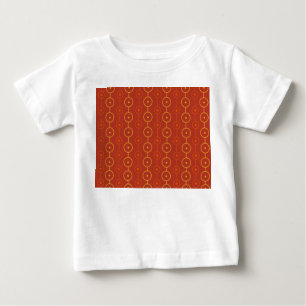 T-shirt Pour Bébé Cercles Chaîne Moderne du Milieu du XXe Siècle
