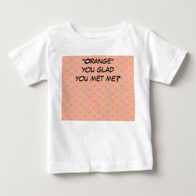 T-shirt Pour Bébé Cercles divisés de Pâques (Devant)