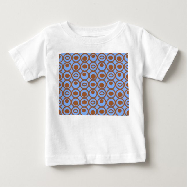 T-shirt Pour Bébé Cercles en cercles (Devant)