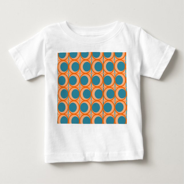 T-shirt Pour Bébé Cercles et lignes MCM (Devant)
