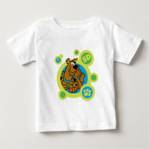 T-shirt Pour Bébé Cercles Scooby-Doo SD Badge