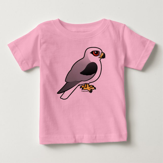 T-shirt Pour Bébé Cerf-volant à queue blanche (Devant)