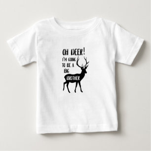T-shirt Pour Bébé cerfs communs de frère