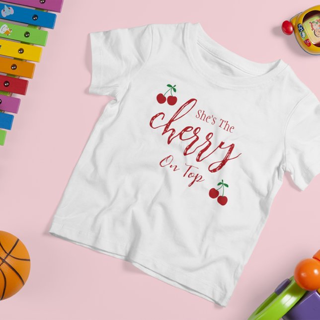 T-shirt Pour Bébé Cerises (Créateur téléchargé)