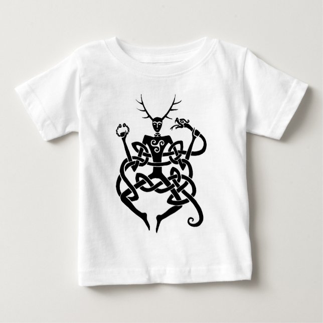 T-shirt Pour Bébé cernunnos (Devant)