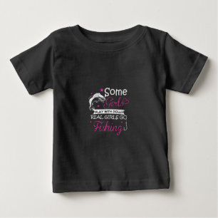 T-shirt Pour Bébé certaines filles jouent avec des poupées vraies f