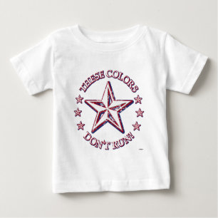 T-shirt Pour Bébé Ces couleurs ne courent pas ! Étoile