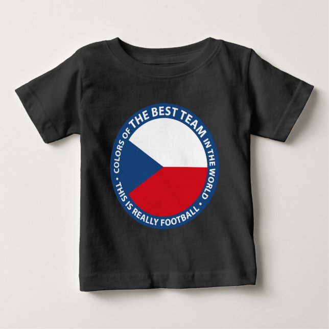 T-shirt Pour Bébé Československo shield (Devant)