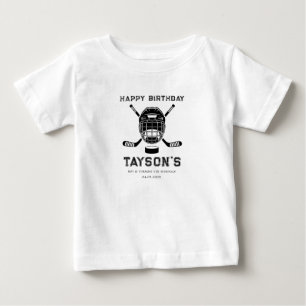 T-shirt Pour Bébé C'est la fête des 5 ans de Game Time Hockey