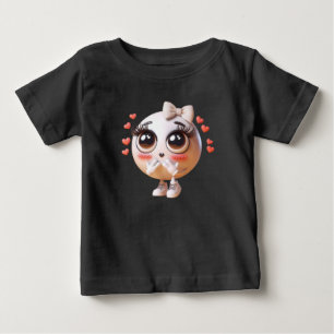 T-shirt Pour Bébé C'est l'amour, Emoji, par Natasha Us