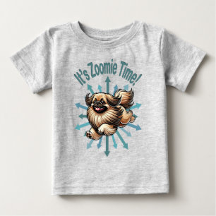 T-shirt Pour Bébé C'est le temps Zoomie Pekingese