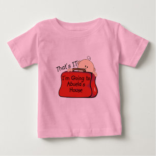 T-shirt Pour Bébé C'est lui Abuela