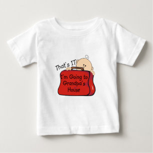 T-shirt Pour Bébé C'est lui grand-papa
