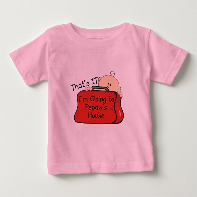 T-shirt Pour Bébé C'est lui Pepaw (Devant)