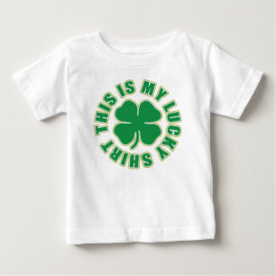 T-shirt Pour Bébé C'est ma chemise chanceuse