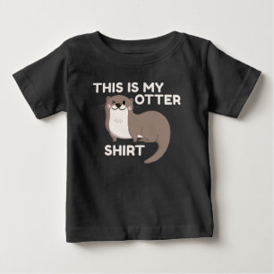 T-shirt Pour Bébé C'Est Ma Chemise En Otter