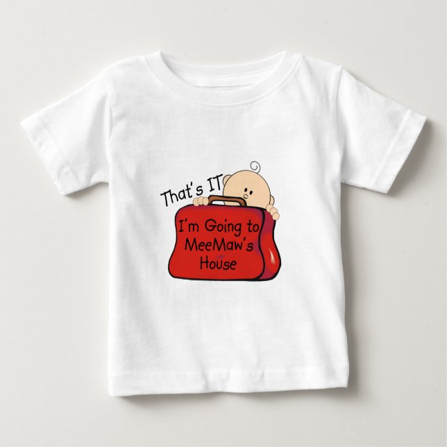 T-shirt Pour Bébé C'est MeeMaw (Devant)