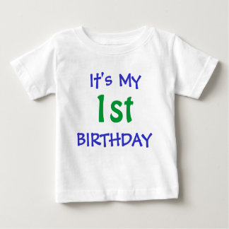 T-shirt Pour Bébé C'est mon ANNIVERSAIRE