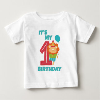 T-shirt Pour Bébé C'est mon premier anniversaire
