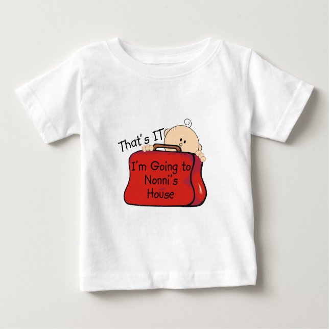 T-shirt Pour Bébé C'est Nonni (Devant)