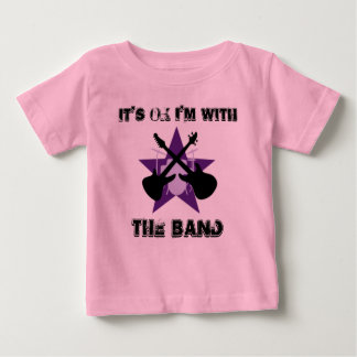 T-shirt Pour Bébé C'est ok que je suis avec LA BANDE
