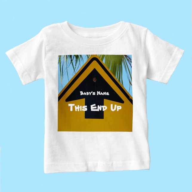 T-shirt Pour Bébé Cette Flèche Finit D'Abord Drôle (Créateur téléchargé)