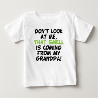 T-shirt Pour Bébé Cette odeur vient du grand-papa