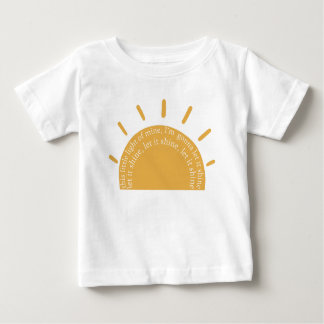 T-shirt Pour Bébé Cette Petite Lumière De Ma Chemise Chrétienne Baby