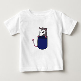 T-shirt Pour Bébé CG - Possom dans une tenue de poche