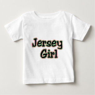 T-shirt Pour Bébé Chacun aime une fille du Jersey