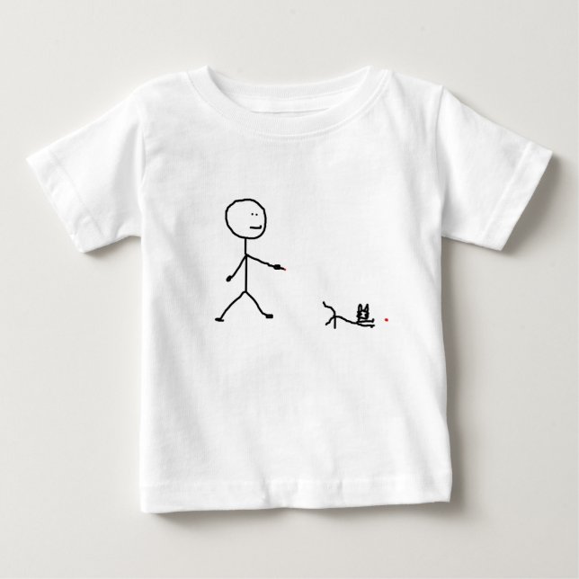 T-shirt Pour Bébé Chaîne de lecture Kitty (Devant)