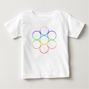 T-shirt Pour Bébé Chakra de l'œuf de vie