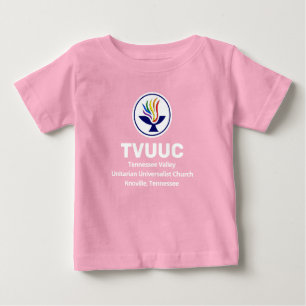 T-shirt Pour Bébé Chalice / TVUUC rose