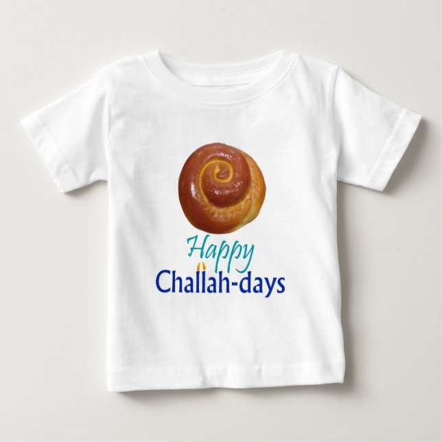 T-shirt Pour Bébé challadays ronds (Devant)