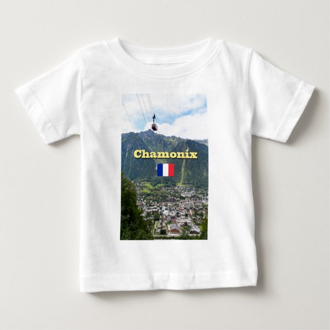 T-shirt Pour Bébé Chamonix (Devant)