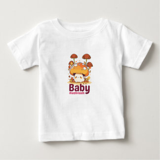 T-shirt Pour Bébé Champignon bébé