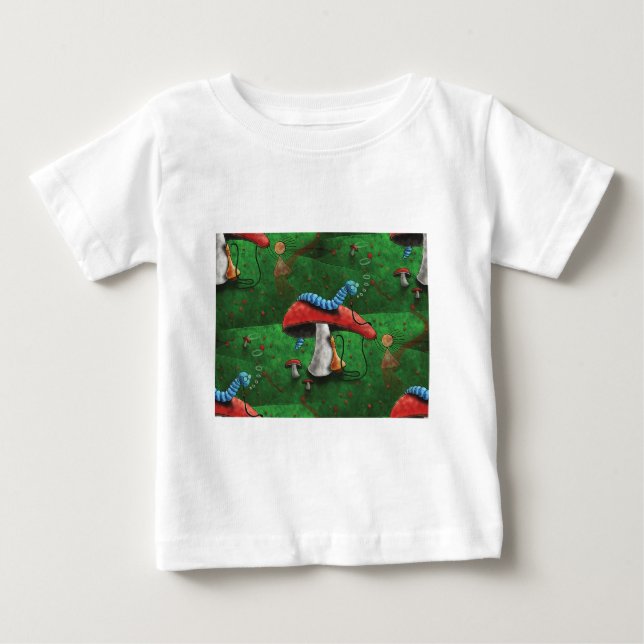 T-shirt Pour Bébé Champignons magiques (Devant)