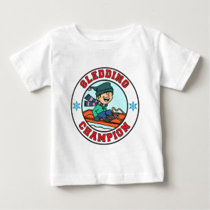 T-shirt Pour Bébé Champion de la couture caricaturiste