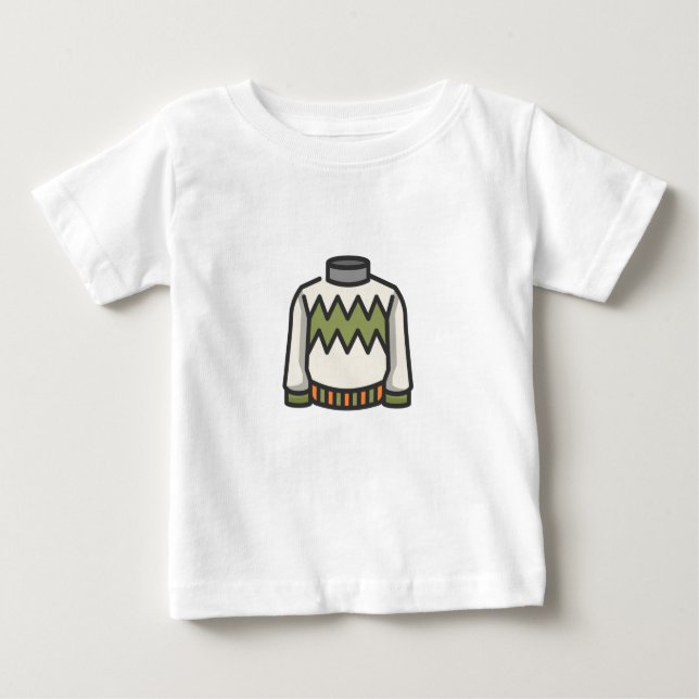 T-shirt Pour Bébé chandail (Devant)