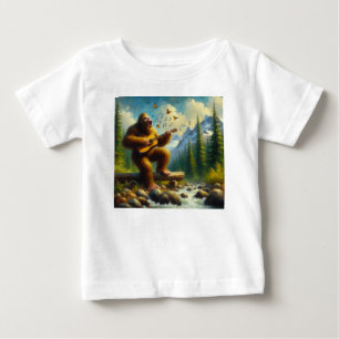 T-shirt Pour Bébé Chant Bigfoot