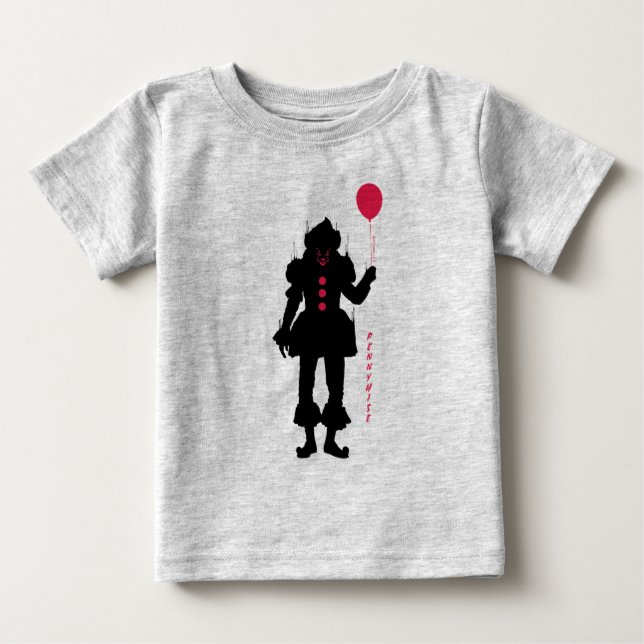 T-shirt Pour Bébé Chapitre 2 | Silhouette Pennywise (Devant)