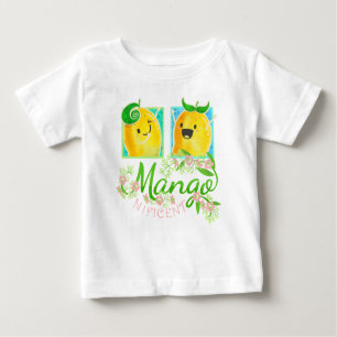 T-shirt Pour Bébé Chaque jour est Mangonificent - Jardin Punny
