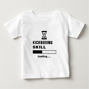 T-shirt Pour Bébé Chargement de compétence de Kickboxing ......