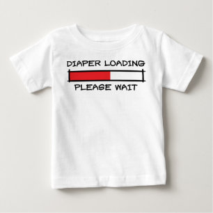 T-shirt Pour Bébé Chargement de couches