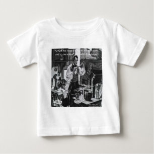 T-shirt Pour Bébé Charles Goodyear Semer et récolter Citation de sag