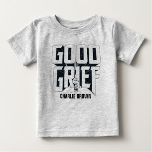 T-shirt Pour Bébé Charlie Brown "Good Grief" Rock Band Tee Graphic