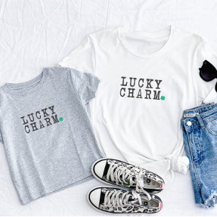 T-shirt Pour Bébé Charme Chanceux St Patricks Day Trèfle Chanceux