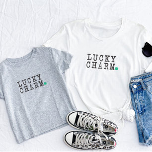 T-shirt Pour Bébé Charme Chanceux St Patricks Day Trèfle Chanceux